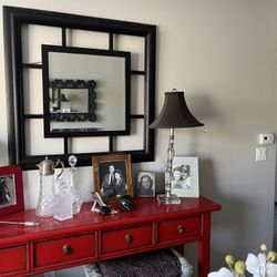 Red Tv Table Great Piece