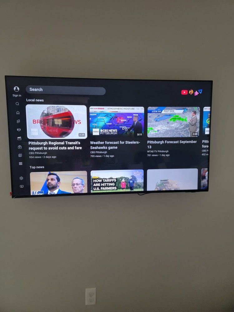 New Open Box Samsung 55inch Tv