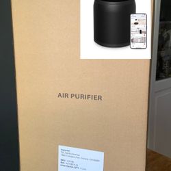 Smart Air Purifier (App & Voice Control)