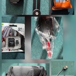 IZONIX CAMERA CASE BAG. PHOTO ACCESSORY SET. NEW.