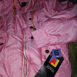 Brand New Andy John's Puffer Vintage Ladies Coat Small