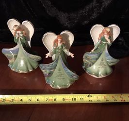 Bradford Exchange - Irish Angel Porcelain Figurines