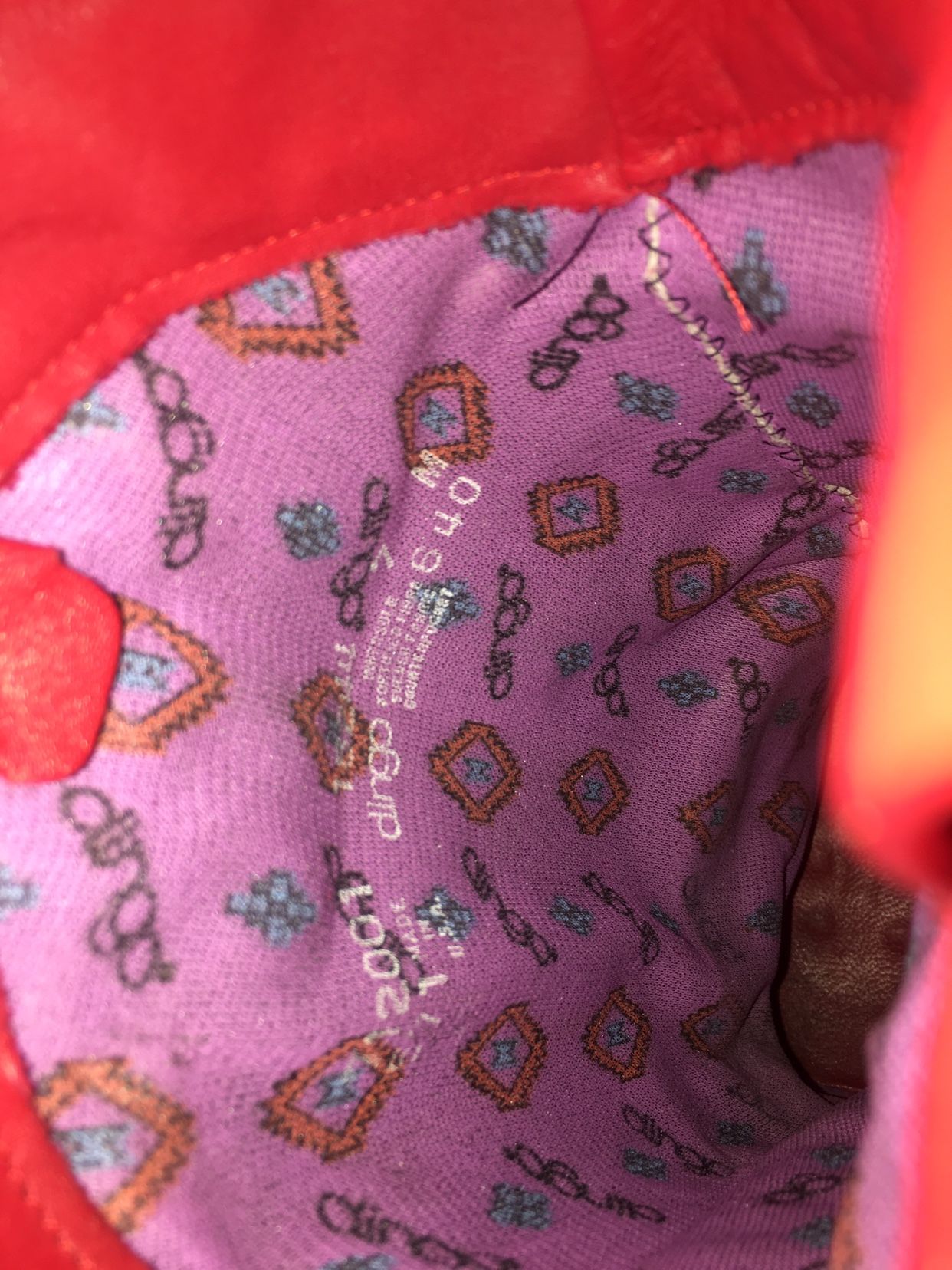 Vintage Dingo Ruby Red Deercow Boots 7M (OBO)
