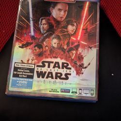 Star wars Episode 8 The Last Jedi Blu-ray 