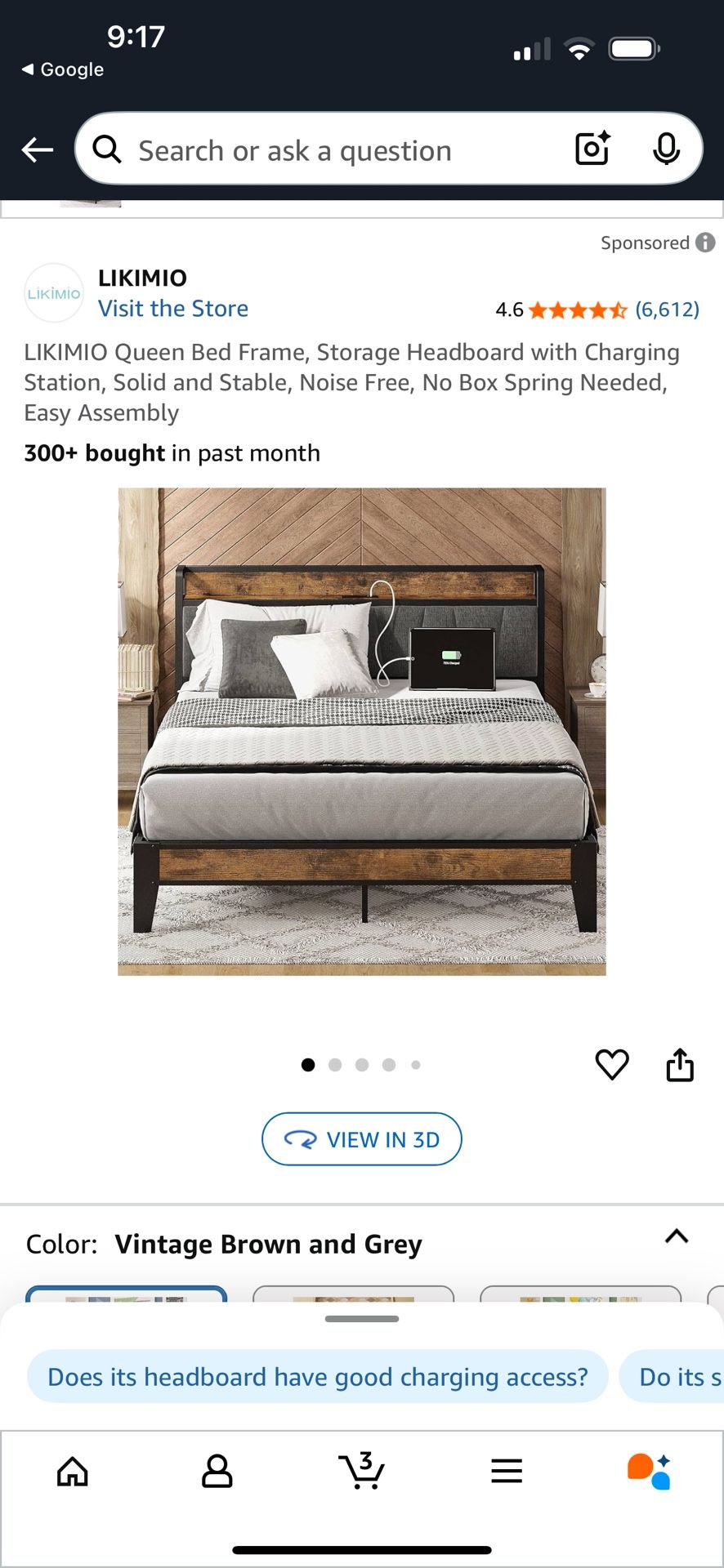 Bed frame