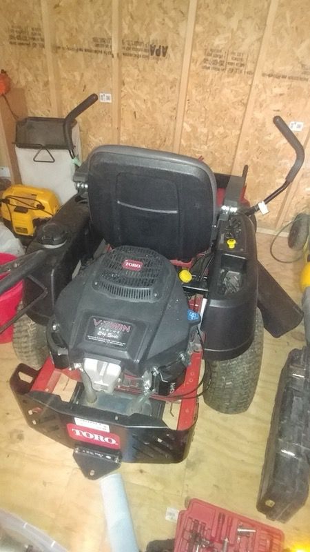 Is a 42” lawn mower in a excellent condition, with only 36 hours used. Great for a big yard. If you are intrested. I am asking $2,100 negotiable