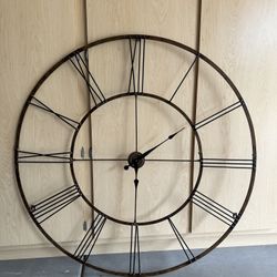 Metal Clock For Hanging On The Wall