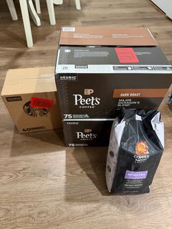 Coffee Bundle – Peet's, Starbucks K-Cups & Copper Moon Beans