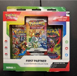 Pokemon TCG First Partner Illustration Collection Series 1 Factory Sealed 2026 (2 available)