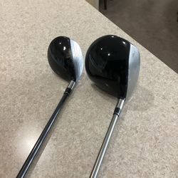 Left Handed Driver R5 And Left Handed R7 3 Wood