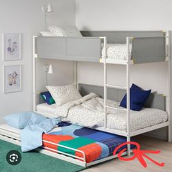 IKEA Trundle Bed (Under Bed) For VITVAL Bunk Bed (Parts Replacement)