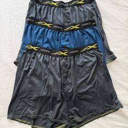 Men’s Hanes Mesh  Boxers 