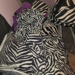 Zebra Print Bedroom Bundle **reduced**