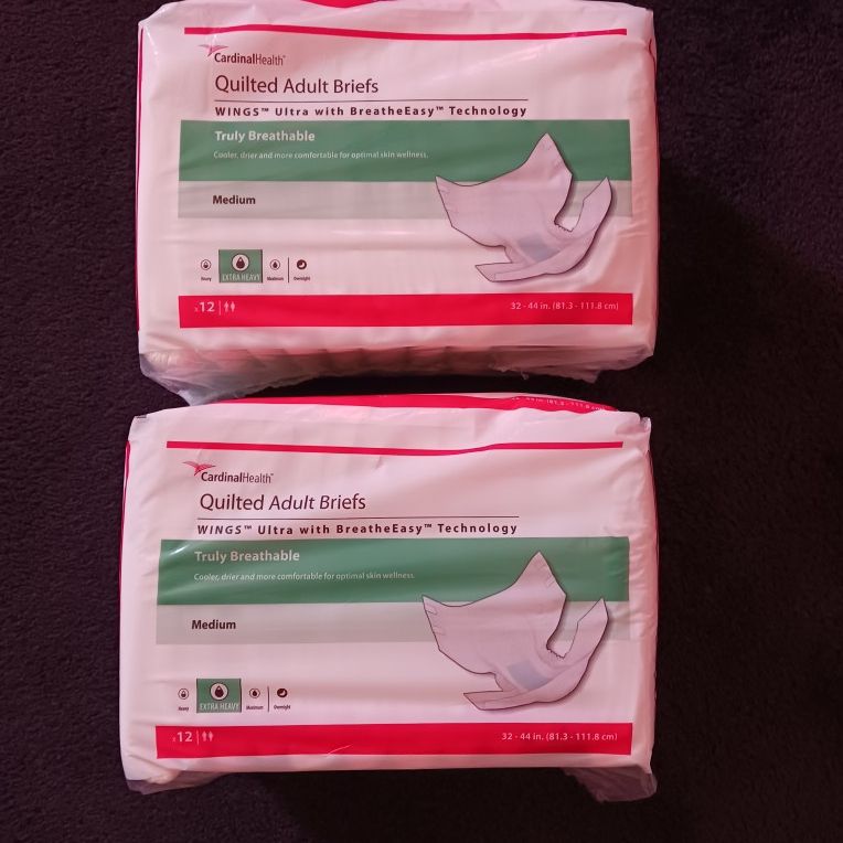 Cardinal Health Quilted Adult Briefs