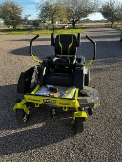 Ryobi Zero Turn Electric Riding Mower