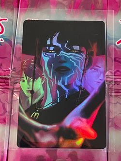McDonald’s K-Pop Demon Hunters The Saja Boys Breakfast Meal Demon Jinu 3 Diamond Holofoil Photocard