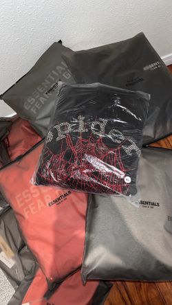 Essentials/ spider hoodies