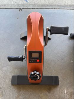 Under desk bicycle trainer
