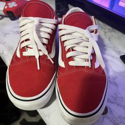 Red Vans 