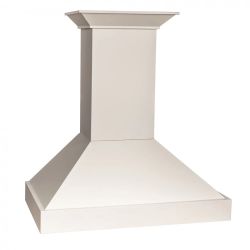 NEW ZLINE Range Hood – 30” Wood Range Hood (White)