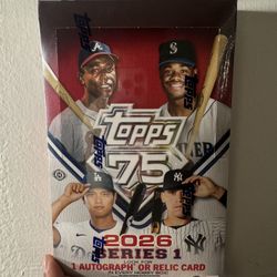 Topps Baseball Series 1 2026 Hobby Box
