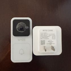 Wyze Doorbell Camera With The Chime! 