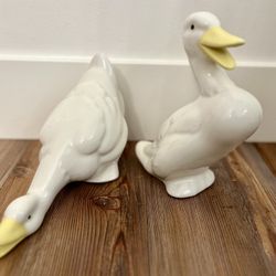 Vintage Geese Figures