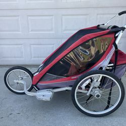 Cougar 2, Chariot/Thule, Bike Trailer, Double Jogger