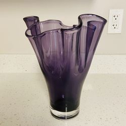 Purple Lenox vase