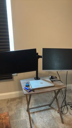 Dual Monitors HP Dell