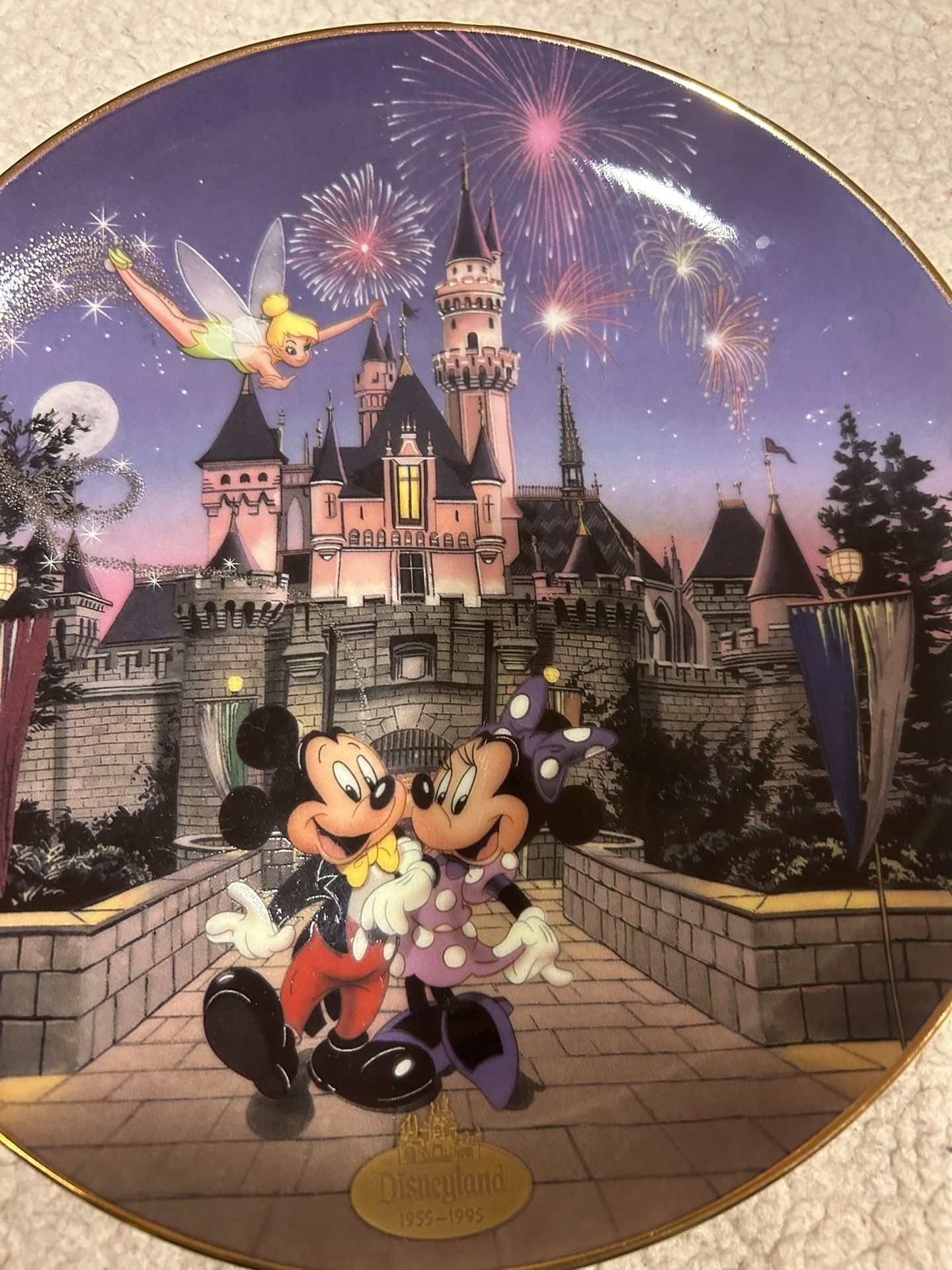 Bradford Exchange Disney Plate Limited Edition.