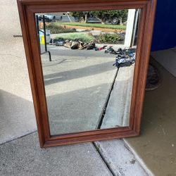 22x30 Inch Framed Mirror