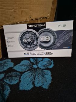 Soundstream 6.5 4 way speakers