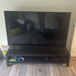 Tv Works Fine Color On One Side Is A Little Dark 