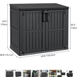 Black Storage Bin