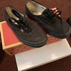 Black Vans 