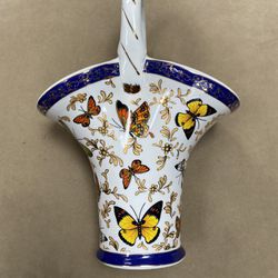 Formalities By Baum Butterfly Vase