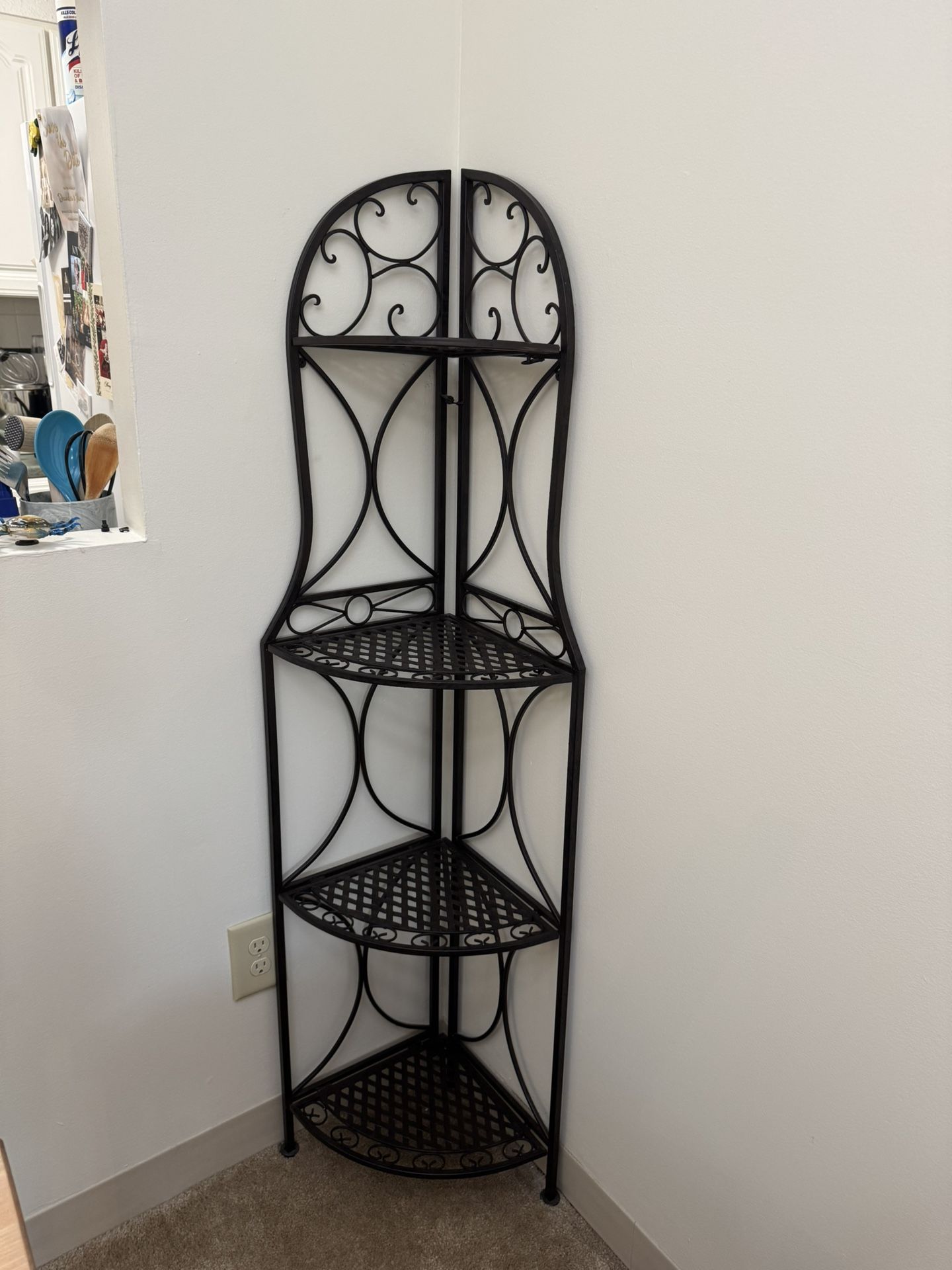 Metal Corner Shelf