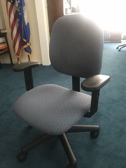 Office chairs navy blue