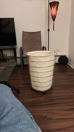 laundry basket with wheels