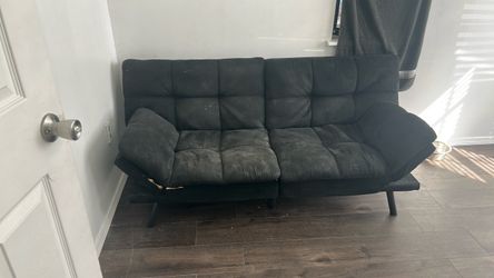 Black futon