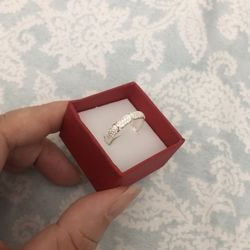 Real 925 Sterling Silver Wedding Band Size 7