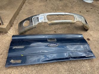 F150 2014 tailgate front & back bumper