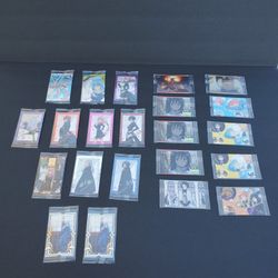 Bandai Japanese 'The Time I Got Reincarnated As A Slime Wafer Card Collection' Lot Of 22 Holos.