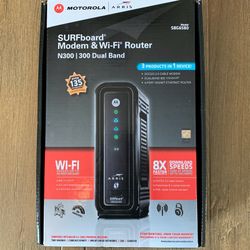 Motorola Surfboard Modern Wifi Router 