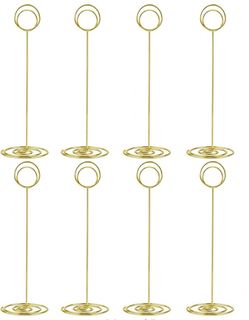 Set of 20 table number holders