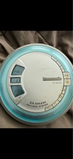 2004 Panasonic handheld cd player  SL-SX430