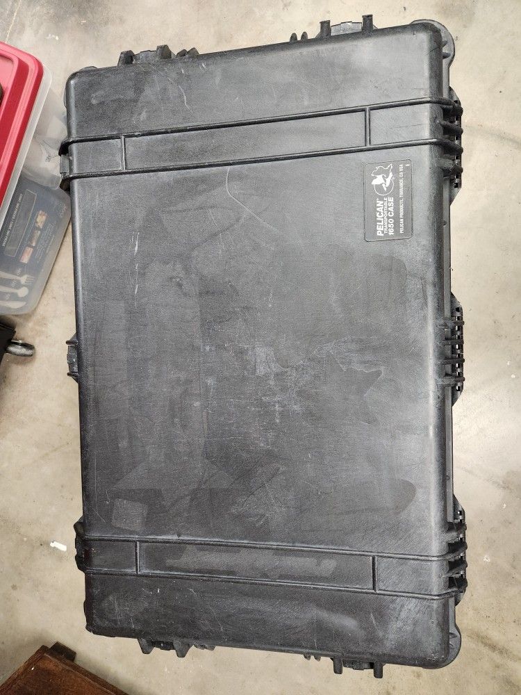 Pelican 1650 Case Upgraded Wheels