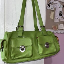 Y2K Green Shoulder Bag 