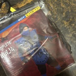 ninja talla 10/12  de niño